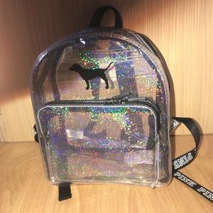 Clear Victoria’s Secret Bookbag